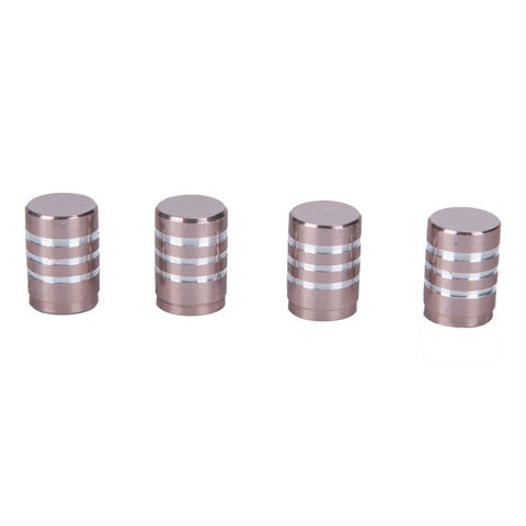Cubiertas de vástago de válvula de neumático para rueda, tapas de vástago de válvula automáticas, accesorios para coche, tapa de válvula de neumático de 4 piezas, protección de aire a prueba de fugas, aluminio 211003
