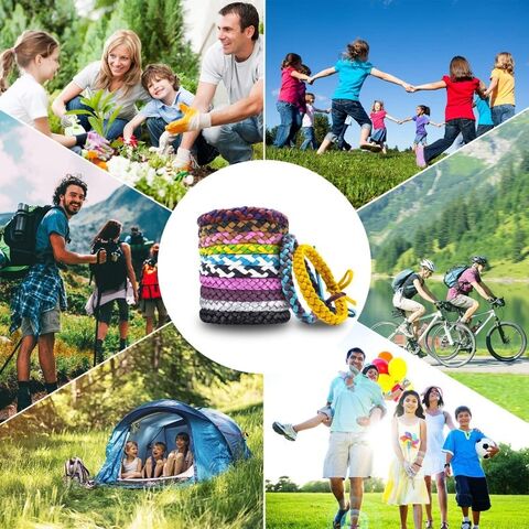 Venta caliente cuero estable mosca trampa portátil repelente de mosquitos pulseras jardín uso control de plagas
