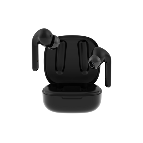 Auriculares TWS Inalámbricos con Pantalla Táctil LCD, Cancelación Activa de Ruido (ANC), 4 Micrófonos y Cancelación de Ruido Ambiental (ENC) de Fábrica