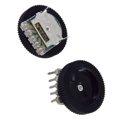 Potenciômetros rotativos micro ultrafinos de 10 mm