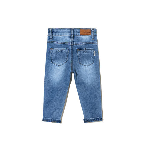 Venta al por mayor 2024: Jeans delgados de estilo sencillo para niño, última moda