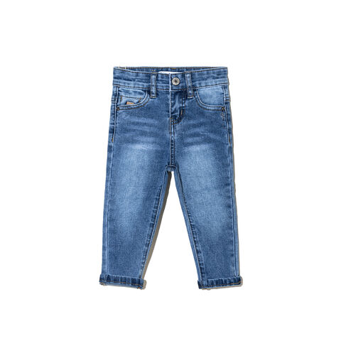 Venta al por mayor 2024: Jeans delgados de estilo sencillo para niño, última moda