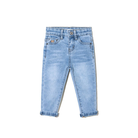 Venta al por mayor 2024: Jeans delgados de estilo sencillo para niño, última moda