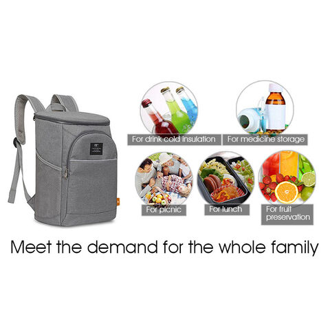 Wholesale Promotional insulated bags custom picnic cooler bag waterproof cooler backpack