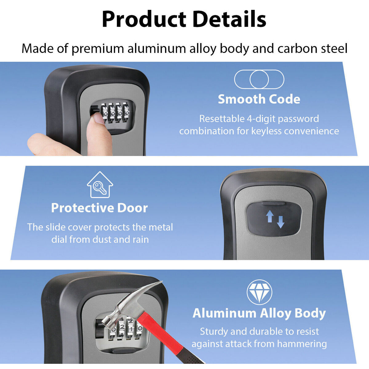 Indoor Customized Storage Combination Code Password Digital Lock ...