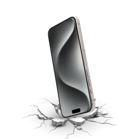 Protecteur d'Écran en Verre Trempé K-ZDOO 2.5D pour iP15/15Plus/15Pro/15Pro Max