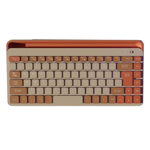 Teclado Inalámbrico BT 2.4G de Alta Calidad y Colorido al Por Mayor para Android IOS Windows