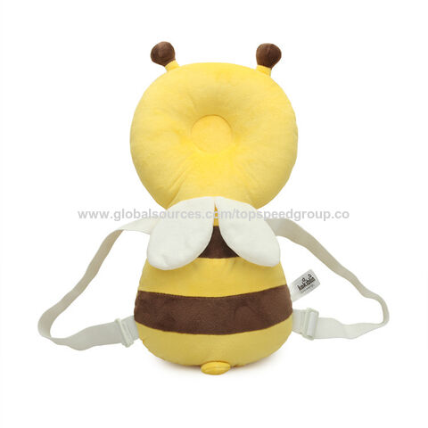 Almohada para bebé que protege la columna vertebral, suave y cómoda, buena permeabilidad al aire y fácil de limpiar. Almohada de cuña con diseño de animales de dibujos animados, logotipo personalizado.