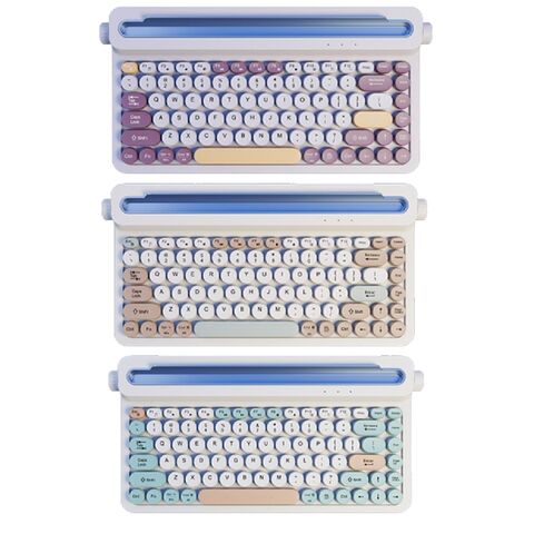 Combo de Teclado Inalámbrico 2.4G Multidispositivo para Tablet