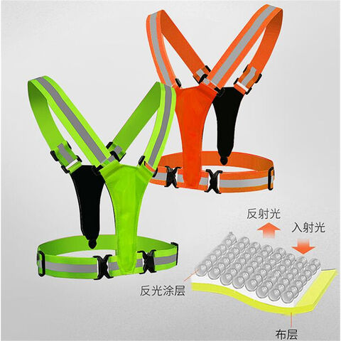 Bande Élastique Réfléchissante pour la Construction - Accessoires de Sécurité Réfléchissants pour Chantiers