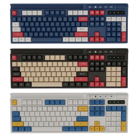 Teclado con Teclas Coloridas para Oficina y E-sports