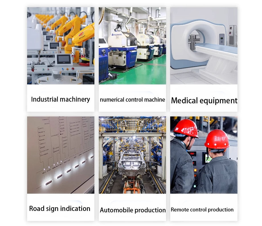 50mm Hsmd50-wj/l Silver Edition Machine Tool Equipment Warning Light ...