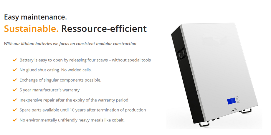 Powerwall Lithium Ion Battery 5kwh 10kwh 48v 100ah 200ah 51.2v Lithium ...