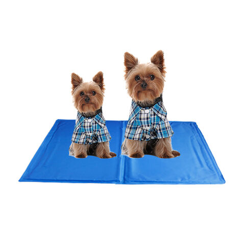 Tapete Refrescante para Cães, Cama de Verão Não Tóxica com Gel de Gelo