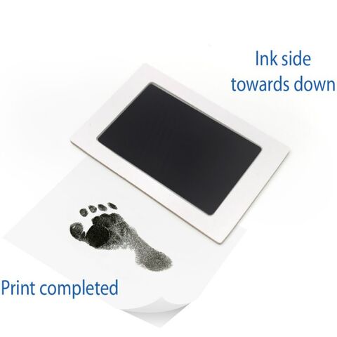Kit d'empreintes de mains et de pieds sans encre - Tampon encreur pour empreintes de mains et de pieds de bébé - Kit d'empreintes de chien, Kit d'empreintes de nez de chien - Kit d'empreintes de pieds de bébé