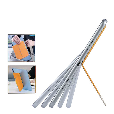 Klebender Tablet-Ständer, flacher, unsichtbarer Ständer, verstellbarer Universal-Tablet-Ständer, kompatibel mit Tablets bis zu 8,3-12,9 Zoll
