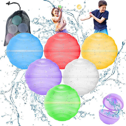 Wiederverwendbare magnetische Wasserbomben aus Silikon im Großhandel, Dekompressionsspielzeug