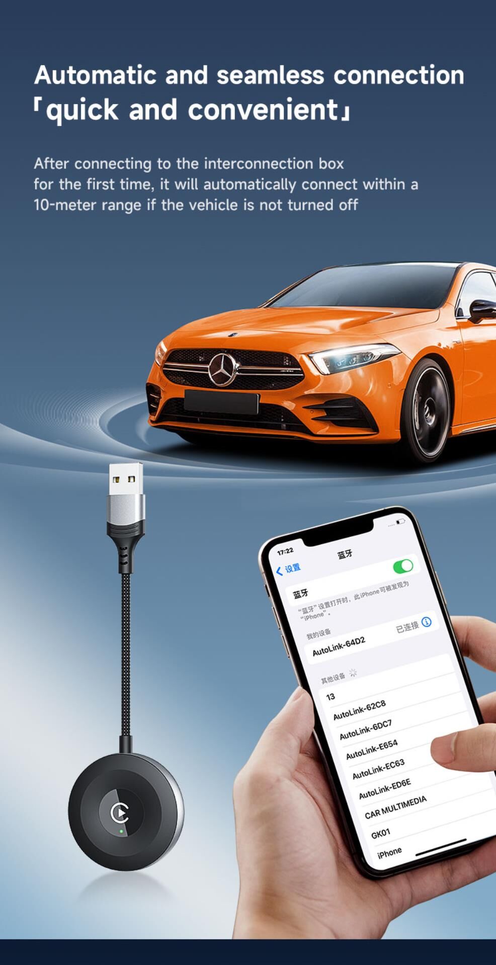 Oem Car Play Module Adapter System Stereo Universal Android Auto ...