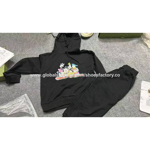 Großhandel Kinderbekleidung Trainingsanzug Designer Marken Sport Dekodierter Kapuzenpullover Sweatshirt Bekleidung Zubehör Kinder