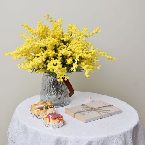 Buket Promosi Lavender Kering & Baby's Breath untuk DIY Karangan Bunga, Dekorasi Rumah & Hadiah Hari Valentine - Grosir