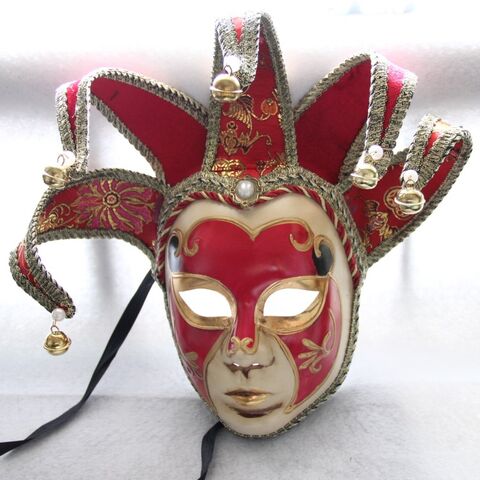 Máscaras Venecianas de Lujo para Damas, Pintadas a Mano, para Fiestas de Halloween y Espectáculos - ¡Gran Venta!