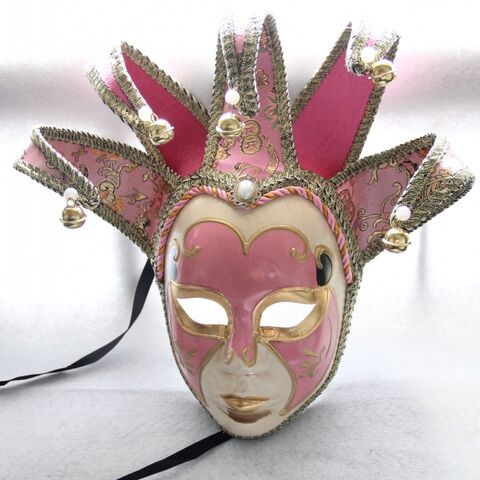 Máscaras Venecianas de Lujo para Damas, Pintadas a Mano, para Fiestas de Halloween y Espectáculos - ¡Gran Venta!