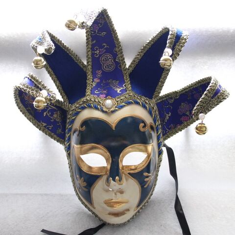 Máscaras Venecianas de Lujo para Damas, Pintadas a Mano, para Fiestas de Halloween y Espectáculos - ¡Gran Venta!