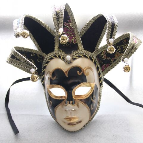 Máscaras Venecianas de Lujo para Damas, Pintadas a Mano, para Fiestas de Halloween y Espectáculos - ¡Gran Venta!