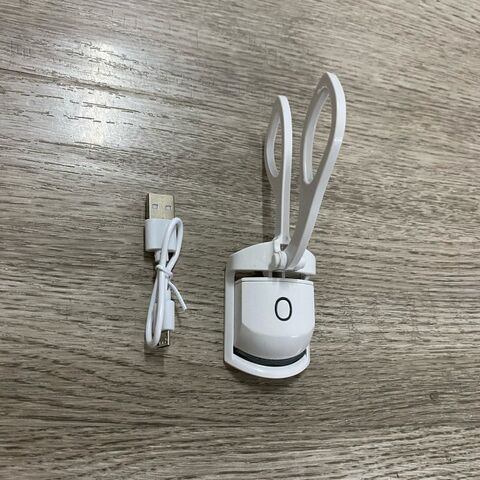 WOO Mini Modelador de Cílios Elétrico Recarregável USB Rosa Aquecido, Modelador de Cílios Aquecido, Venda Quente