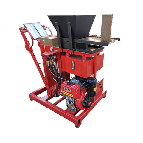 JJ Mexiko Automatische Diesel Eco Brick Making Machine für Bauarbeiten
