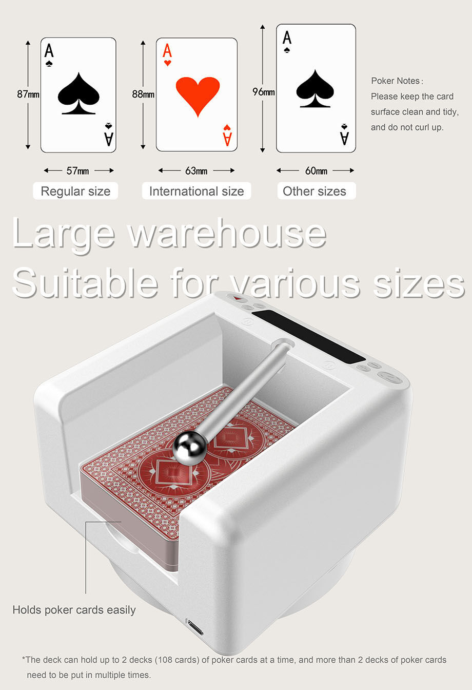 Factory Direct High Quality China Wholesale Woo Automatic Poker