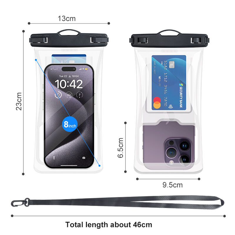 Air Bag Floating Tpu Waterproof Cell Phone Case Bag Custom Logo Dry