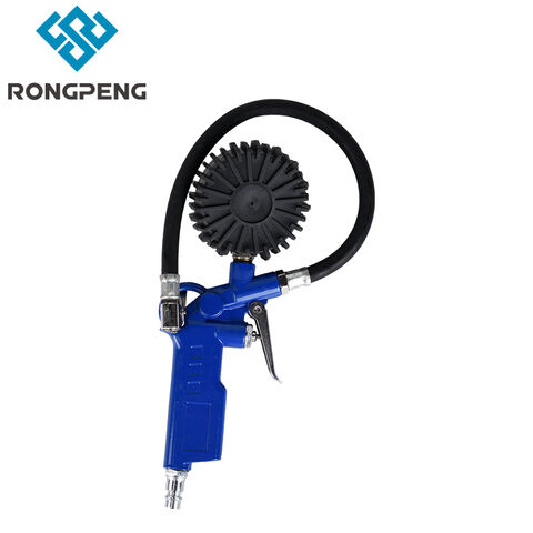 Inflador de Neumáticos Portátil Pistola Bomba de Aire RongPeng R8037 Herramientas Neumáticas Ligeras para Coche, Furgonetas, Motocicletas