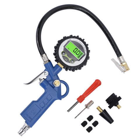 Inflador de Neumáticos Portátil Pistola Bomba de Aire RongPeng R8037 Herramientas Neumáticas Ligeras para Coche, Furgonetas, Motocicletas