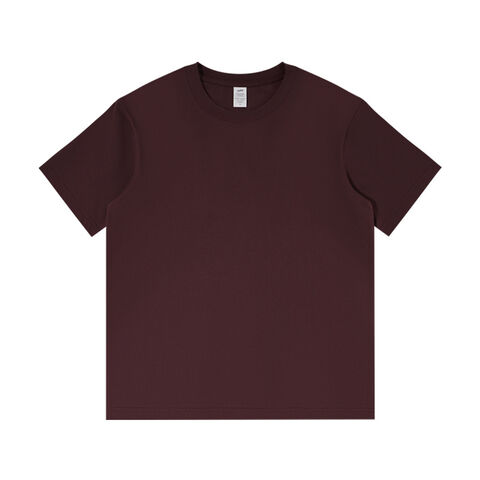 T-shirt Trump en coton pour homme, haute qualité, vierge, logo personnalisé, col montant, grammage élevé