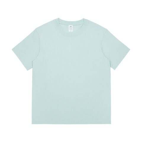 T-shirt Trump en coton pour homme, haute qualité, vierge, logo personnalisé, col montant, grammage élevé