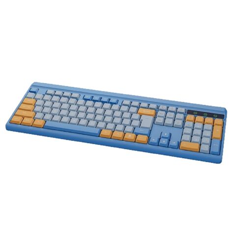 Teclado inalámbrico ergonómico para oficina de negocios con batería de larga duración, venta al por mayor de fábrica