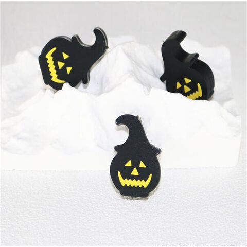 Kundenspezifische Silikonperlen in Lebensmittelqualität für Stiftzubehör, Halloween Silikonperlen