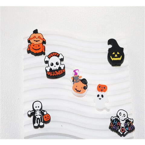 Kundenspezifische Silikonperlen in Lebensmittelqualität für Stiftzubehör, Halloween Silikonperlen