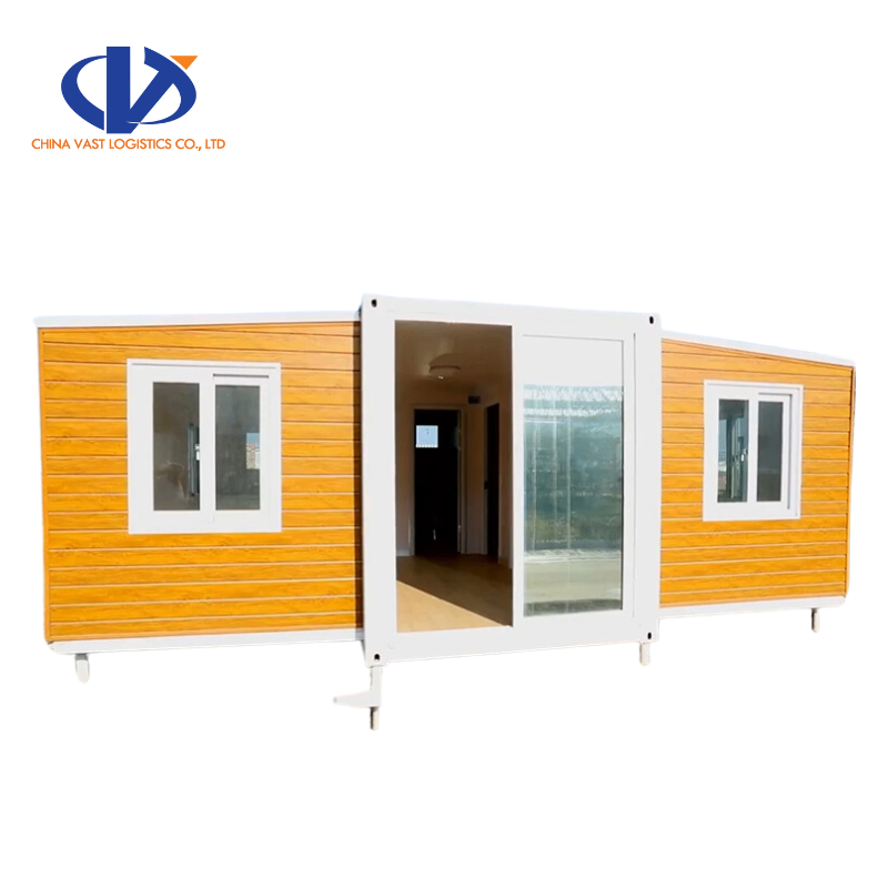 Modular Design Prefab Steel House 40ft, Stainless Steel Frame Enhanced ...