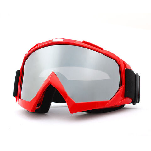 Lunettes de moto tout-terrain peintes, coupe-vent, pour sports de plein air, ski et cyclisme - En stock