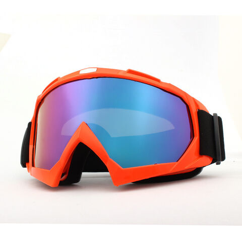 Lunettes de moto tout-terrain peintes, coupe-vent, pour sports de plein air, ski et cyclisme - En stock