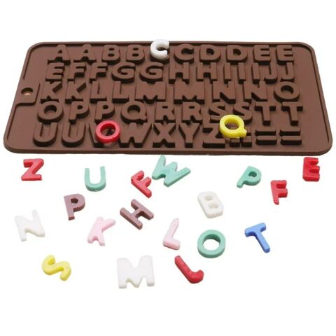 Moldes de Silicona para Números de Chocolate al por Mayor para Decoración de Pasteles, Accesorios y Utensilios de Cocina en Promoción