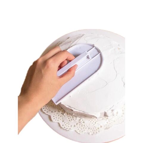 Espátula Alisadora de Pastel de Plástico Resistente de Alta Calidad para Decoración y Modelado de Pasta de Goma - Promoción