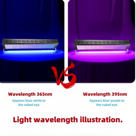 Lampe de polymérisation ultraviolette à séchage rapide 365nm 395nm pour colle, carte à souder, revêtement, sérigraphie