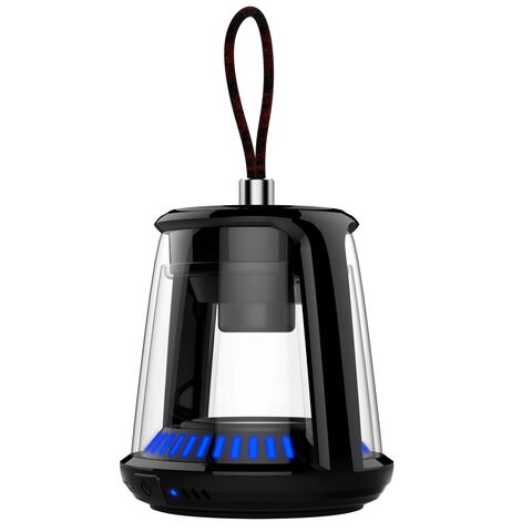 Haut-parleur Bluetooth TWS Portable avec Éclairage d'Ambiance Tendance et Design Musical Visible Élégant