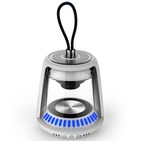 Haut-parleur Bluetooth TWS Portable avec Éclairage d'Ambiance Tendance et Design Musical Visible Élégant