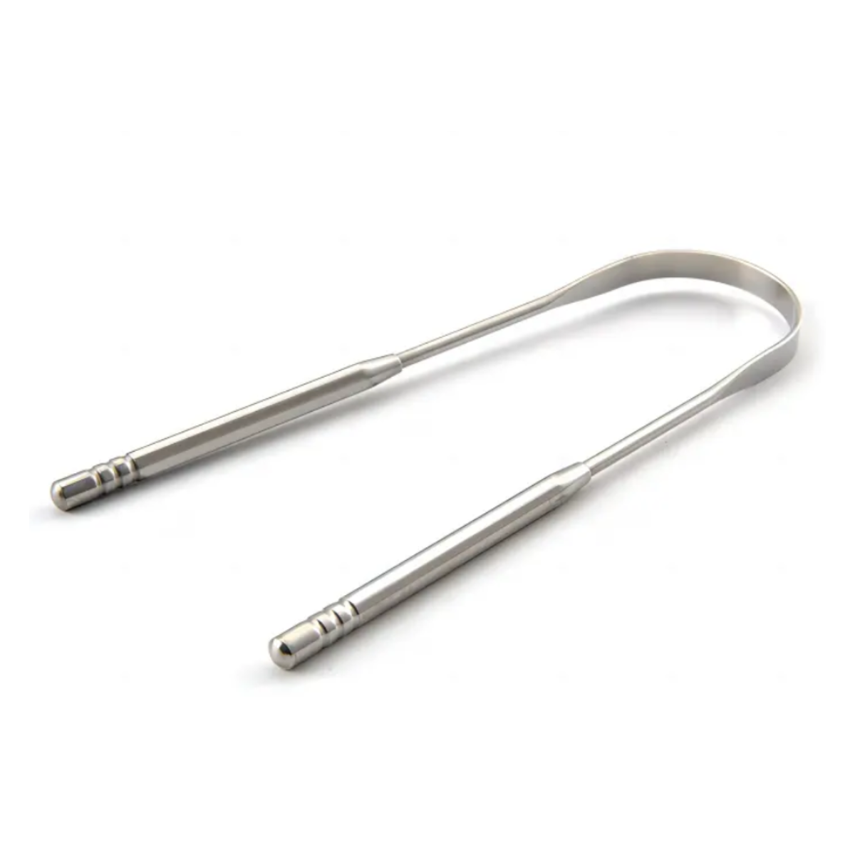 OEM Brand Stainless steel Tongue Scraper for Oral Hygiene packed in cotton bags U shape |Spoon shape| 100%Copper Tongue cleaner