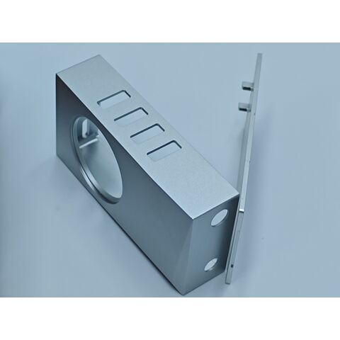 Boîtier métallique pour lecteur HiFi, service d'usinage CNC d'aluminium personnalisé, boîtier 2