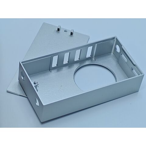 Boîtier métallique pour lecteur HiFi, service d'usinage CNC d'aluminium personnalisé, boîtier 2